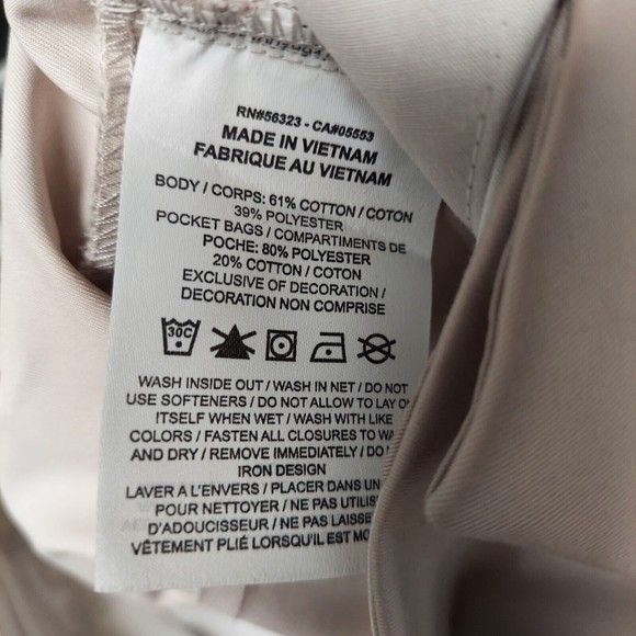 Nike Unlined Cropped Pants Pant Trousers Chino Taper Leg DD7032-236 Men's 34 NEW - Picture 5 of 6